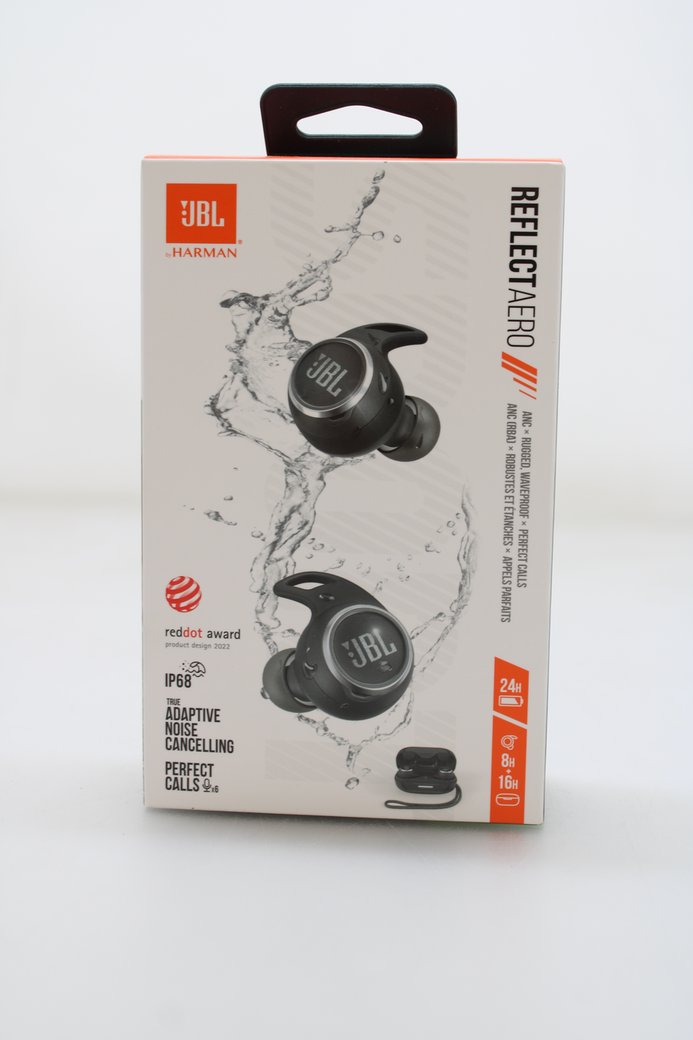 JBL REFLECT AERO BLK Sport In Ear Headset Schwarz Schweißresistent Kopfhörer