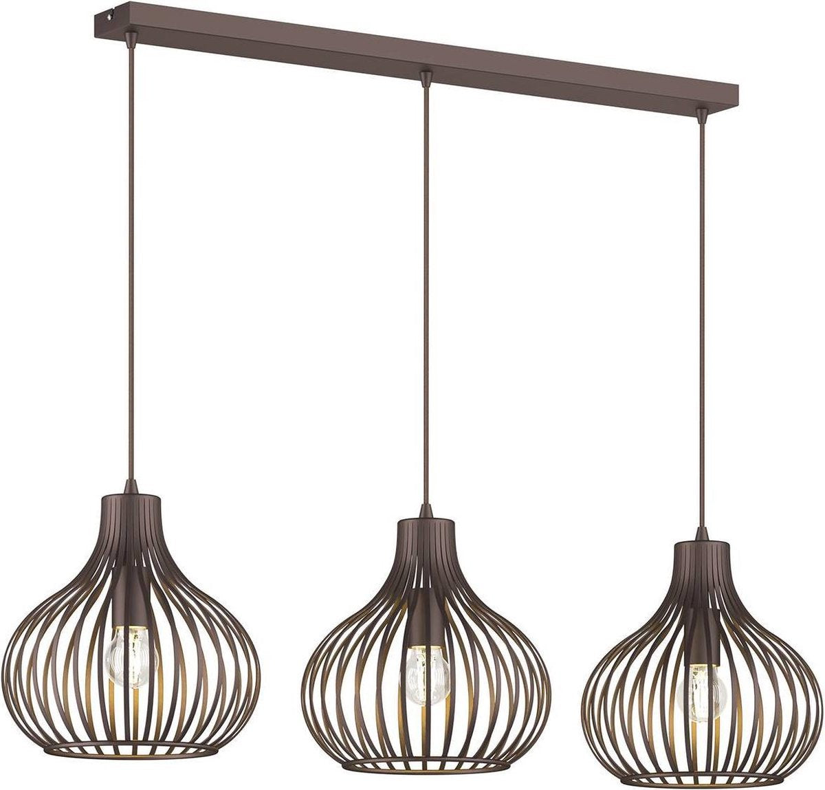 Lindby Frances Hängeleuchte  Deckenlampe Pendelleuchte Wohnzimmerlampe 3-fl. 208 - 4251096551709