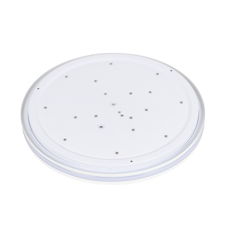 B-Ware Deckenlampe Deckenleuchte Led Lampe Arnim Weiß Kunststoff Fernbedienung Ip44 340