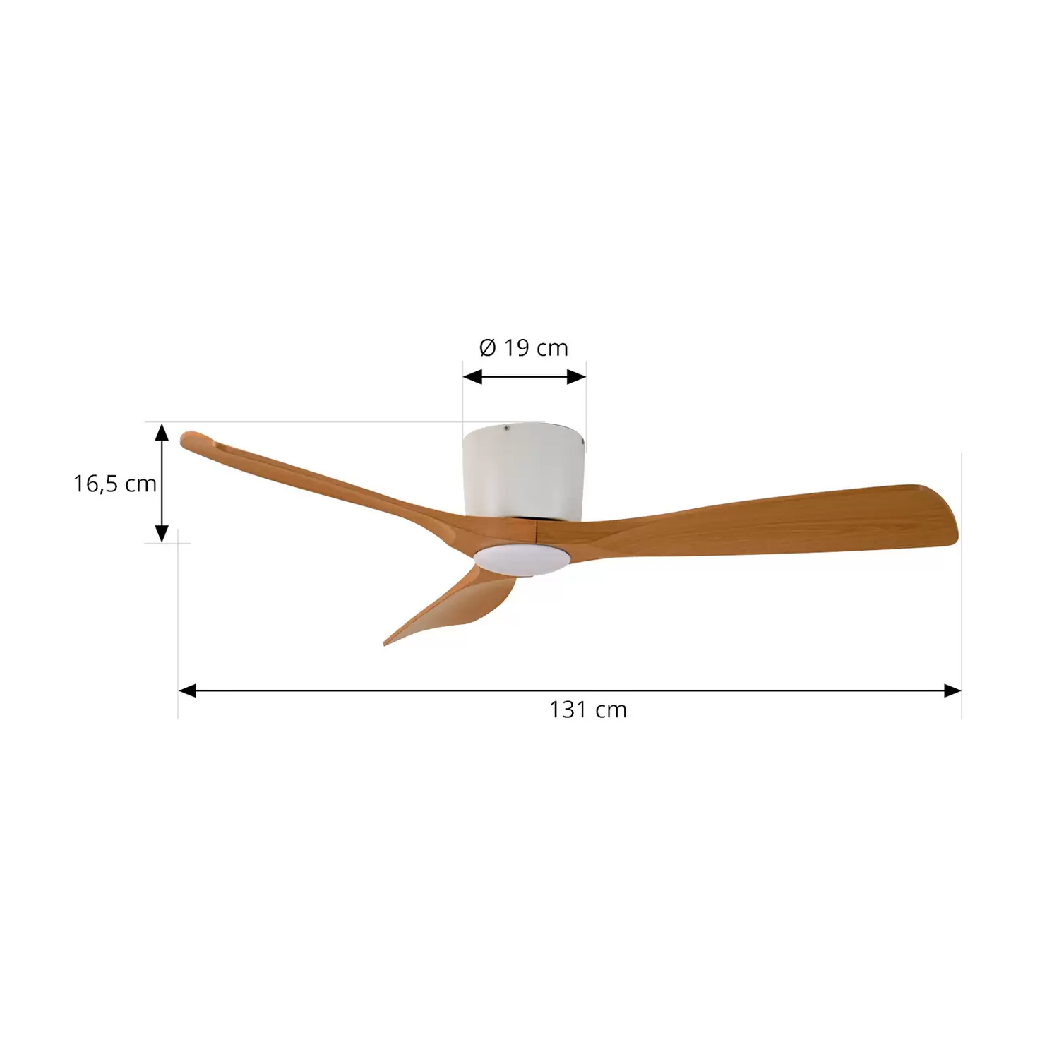 B-Ware Lucande Moneno Smart Led Deckenventilator Ventilator Lampe Leuchte Lüfter Licht