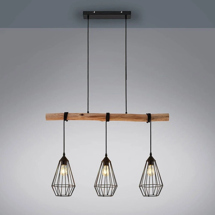 Lindby Eldarion Hängeleuchte Leuchte Lampe Pendelleuchte Led Matt 3 Fl. E27 60 W B-Ware - 4251096581126