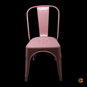 B-Ware hjh OFFICE Stuhl Bistrostuhl Sitzgelegenheit rosa stapelbar Gastronomie787
