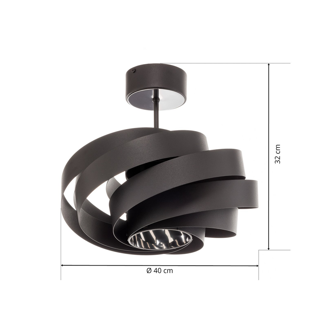 Euluna Deckenleuchte Vento Deckenlampe Hängelampe Ø 40cm Designer Lampe Leuchte