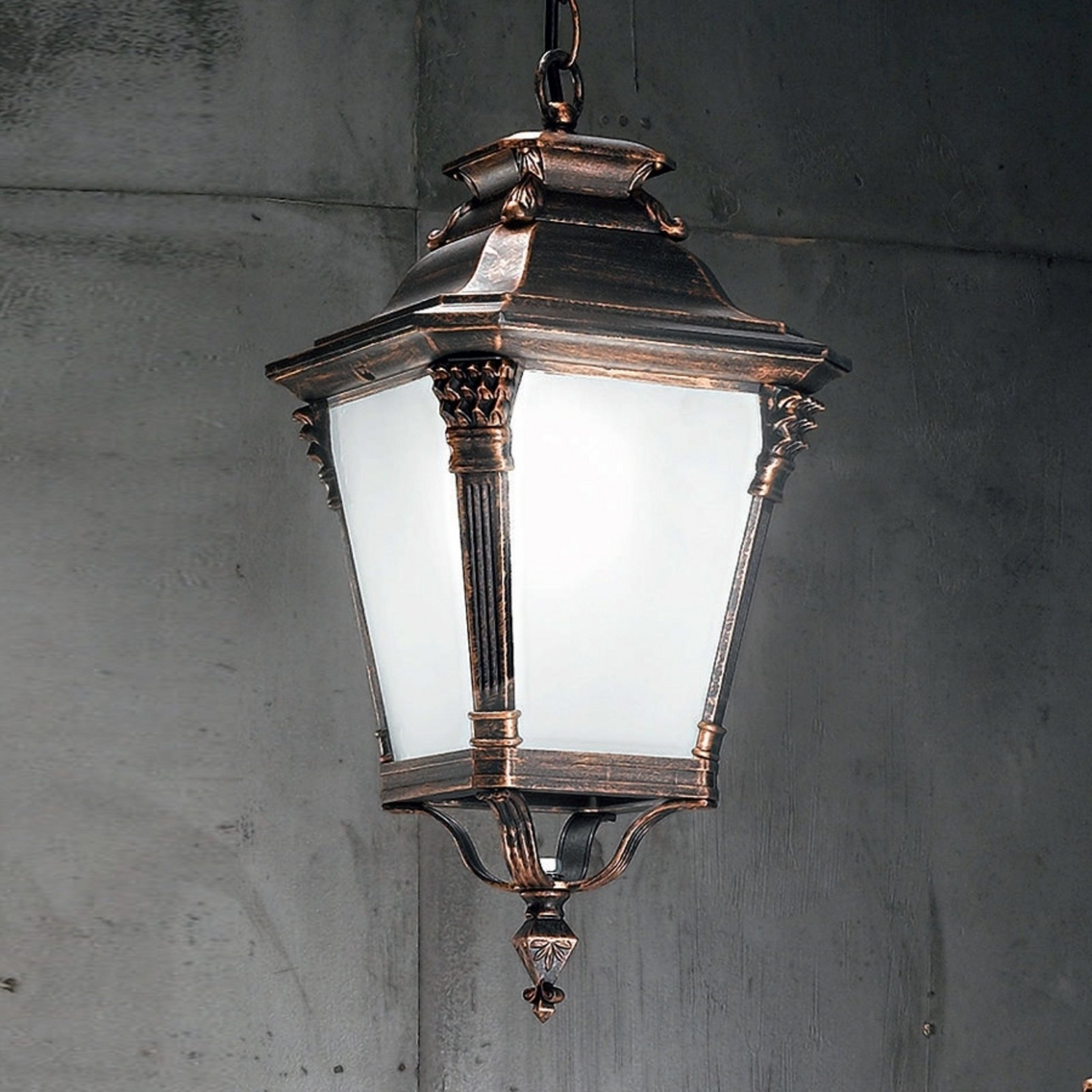 B-Ware Orion Außenhängeleuchte Außenleuchte Wandleuchte 60 W Leuchte Viviana Nostalgisch