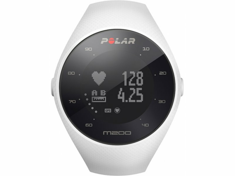 Polar Activity Tracker »M200« Sportuhr Armbanduhr Smartwatch Fitnesstracker weiß
