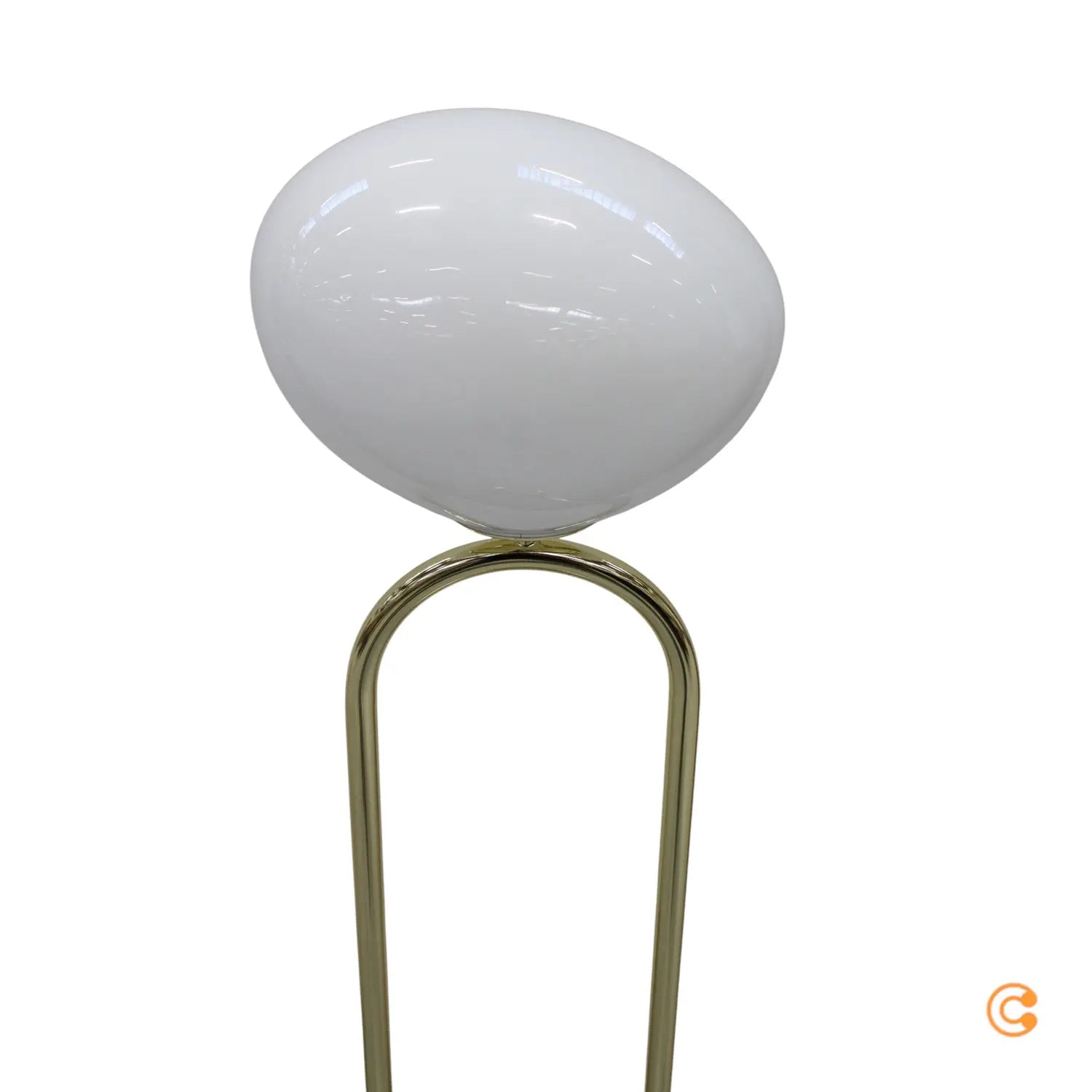 Dftp By Nordlux Stehleuchte Shapes Stehlampe Standlampe Glasschirm Weiß/Messing B-Ware - 5704924004100