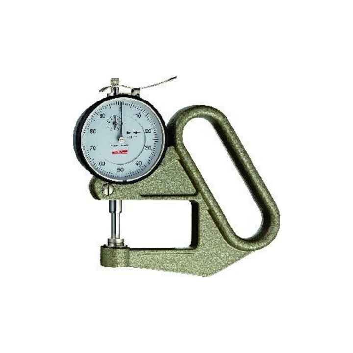 Käfer Dickenmessgerät Messuhr Messgerät 0 10mm Flach 10mm Analog 0.01mm B-Ware