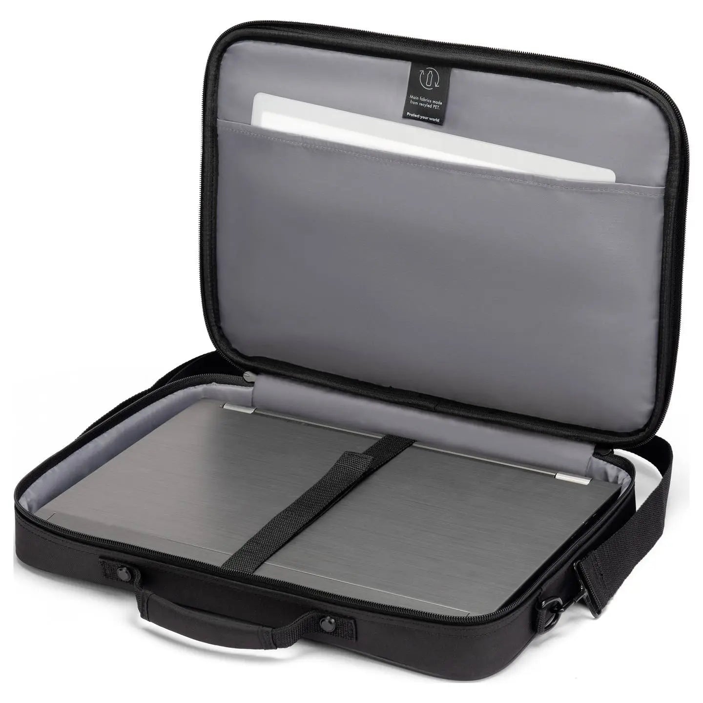 B-Ware Dicota Notebook Tasche Laptoptasche One Clamshell Schwarz 17,3 Zoll 43,9 Cm229 - 7640239421738