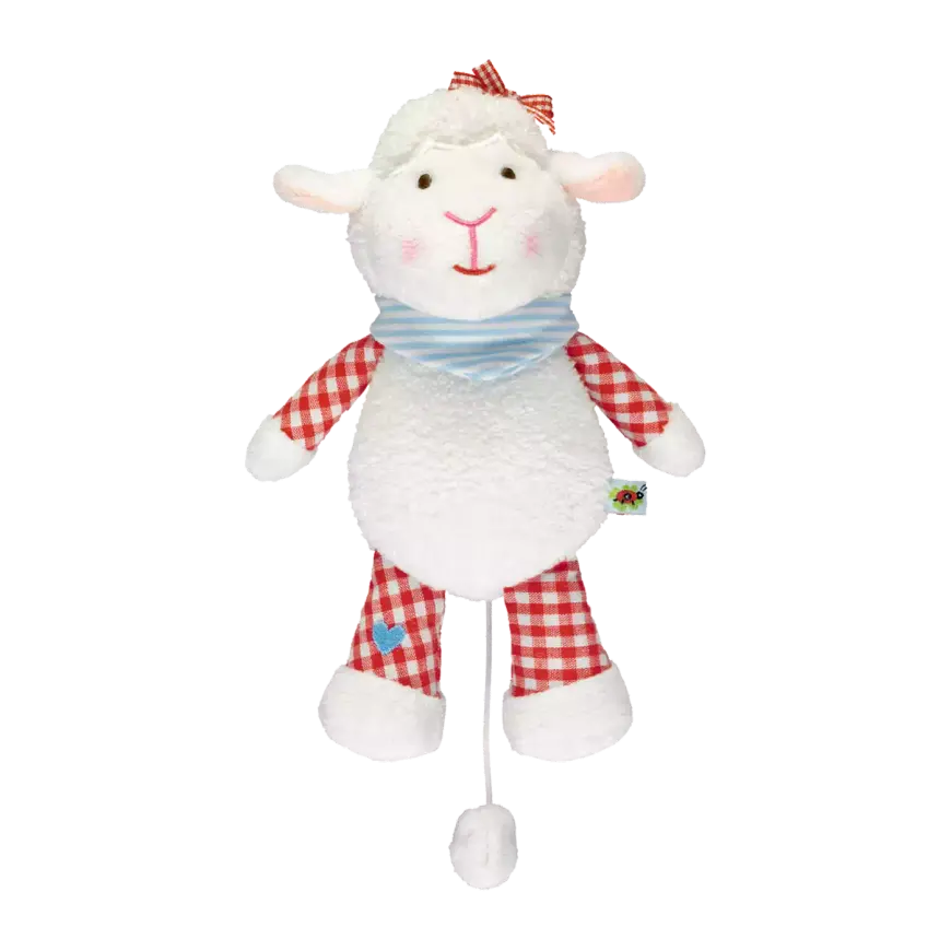 B-Ware Die Spiegelburg Spieluhr Musikbox Lämmchen Baby Glück Plüschtier 2 Stück - 4029753903921