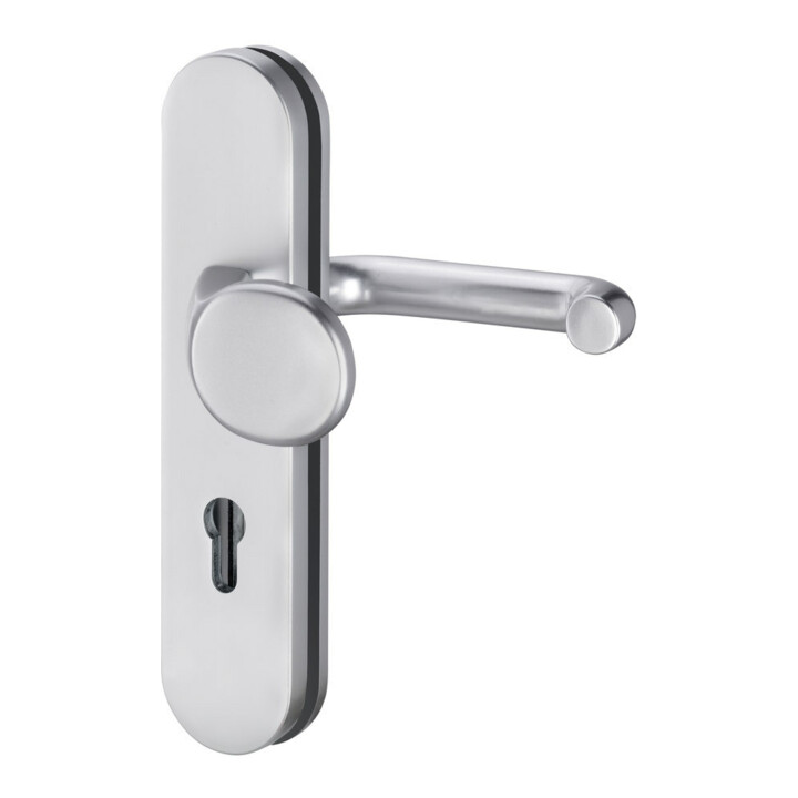Dieckmann Schutzgarnitur Logo 8753/0272 Alu.F1 72mm 35 45mm Edi Türbeschlag B-Ware - 4006632192522