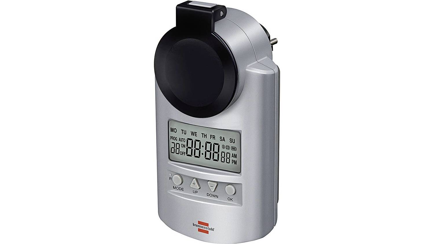 B-Ware Brennenstuhl 1507490 Steckdosen Zeitschaltuhr Digital Wochen 23 H/59 Min 5 Stück - 4007123192021