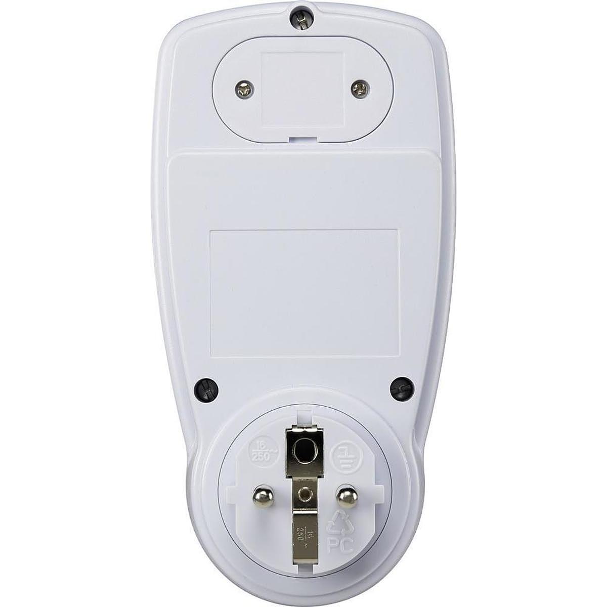 B-Ware Renkforce Steckdosen Zeitschaltuhr Digital Wochenprogramm Zufallfunktion 3 Stück - 4016138945218