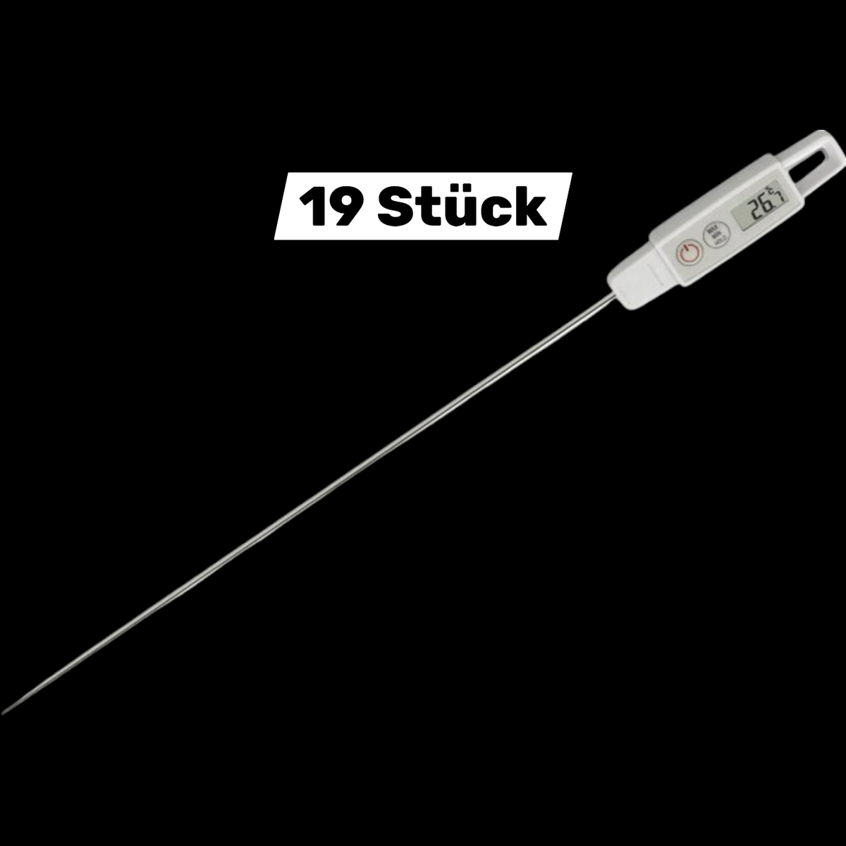 TFA Dostmann 30.1058.02 Einstichthermometer Messbereich Temperatur 12 STÜCK - 4009816029997