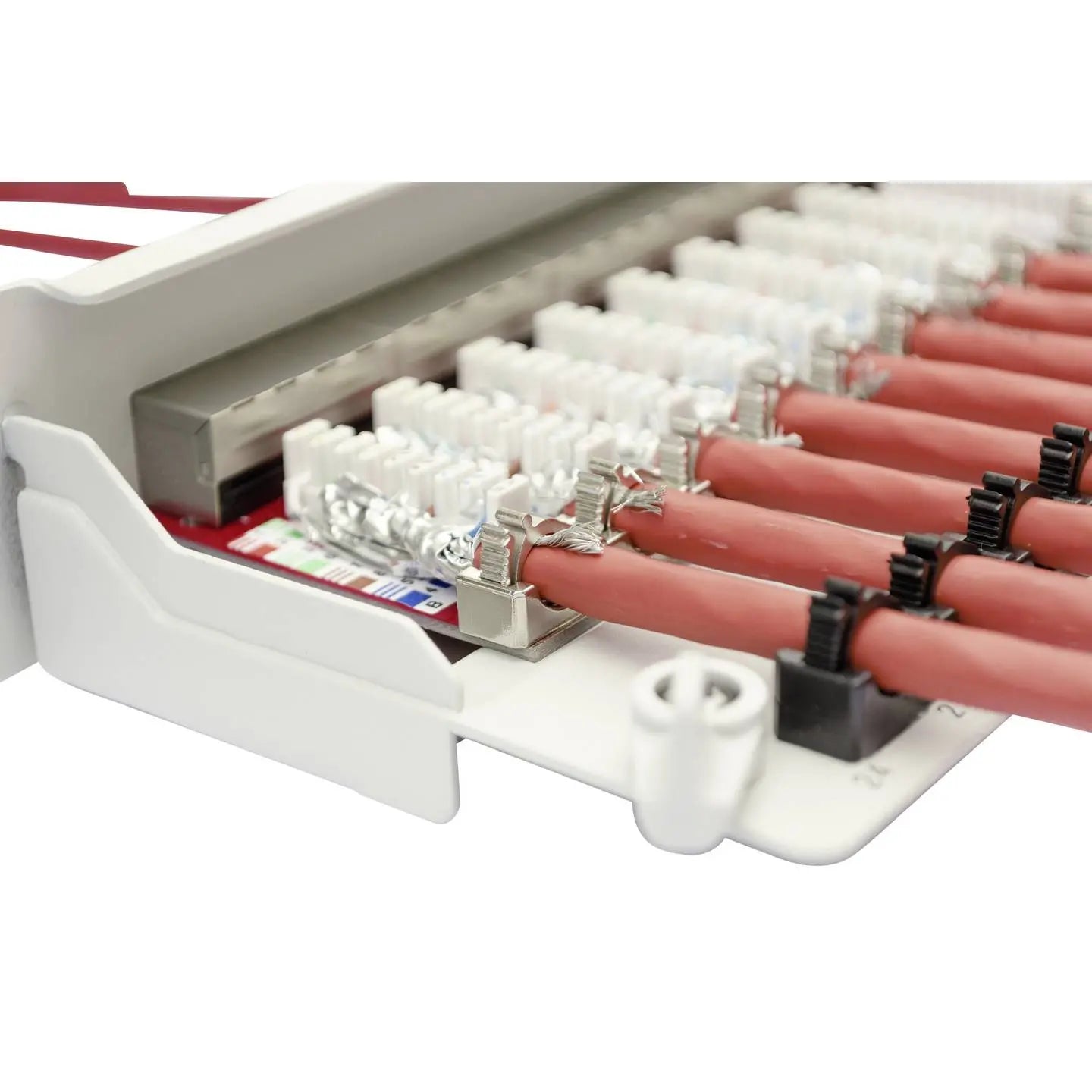 B-Ware Digitus Patchfeld Patch Panel Netzwerk Lichtgrau 24 Port Cat 6a 19 Zoll 1 He - 4016032288428
