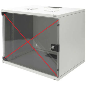 B-Ware Digitus Dn 19 09 U S 1 19 Zoll Wandgehäuse Netzwerkschrank Siehe Text/Foto