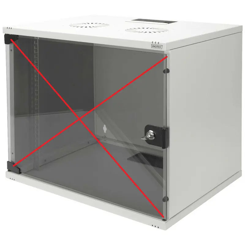 B-Ware Digitus Dn 19 09 U S 1 19 Zoll Wandgehäuse Netzwerkschrank Siehe Text/Foto - 4016032330950