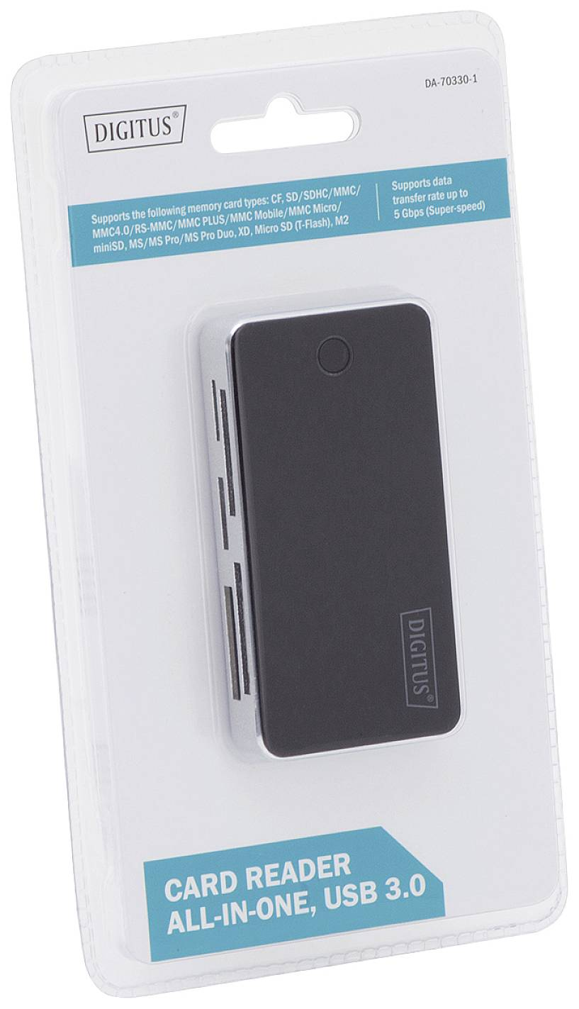 B-Ware Digitus Da 70330 1 Usb Kartenleser Smartphone Tablet Usb 3.0 Usb A Micro Usb 2.0 - 4016032431497