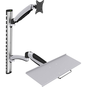 Support mural pour moniteur Digitus DA 90354, compatible avec les écrans de 38,1 cm et 68,6 cm (produit d'occasion).