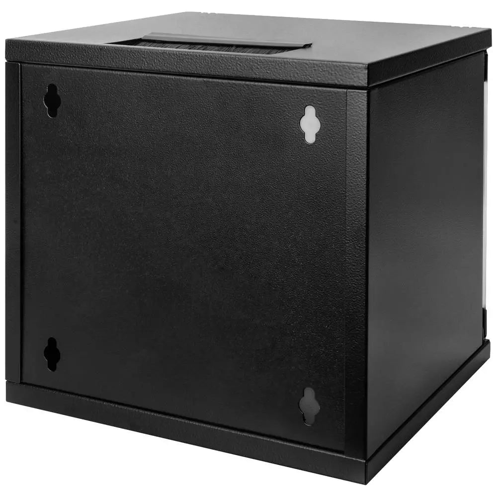 B-Ware Digitus Wandgehäuse Netzwerkschrank Netzwerk Set 10 Zoll 6 He Dn 10 06 U B Schwarz - 4016032466253