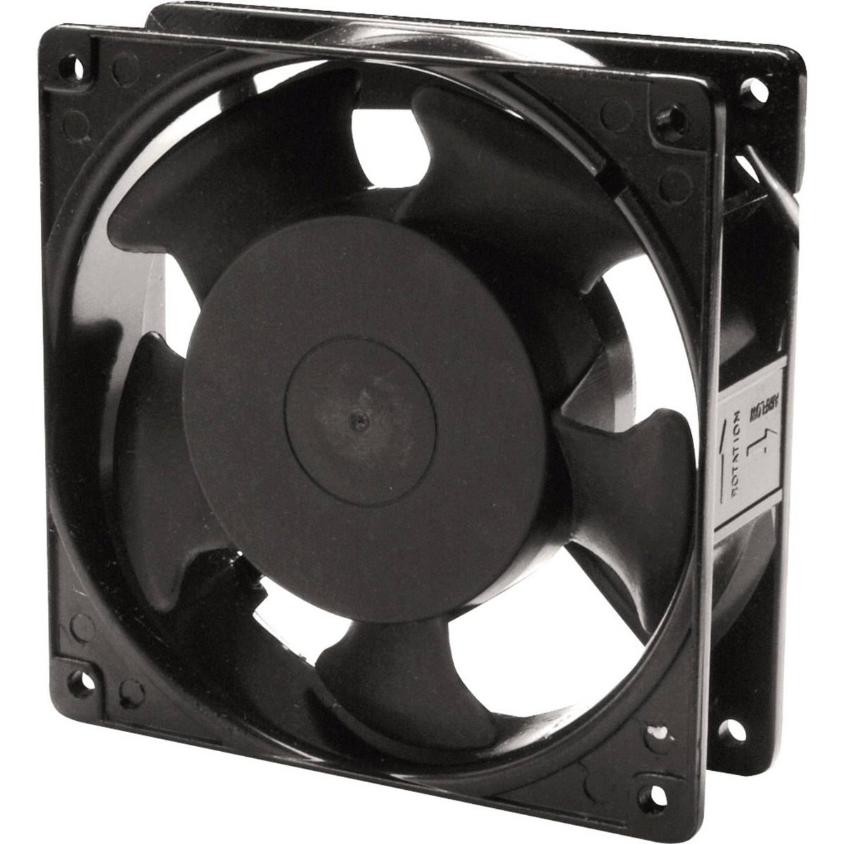 Digitus Netzwerkschranklüfter Ersatzlüfter Ventilator 19 Zoll Lüfter Schwarz - 4016032194422