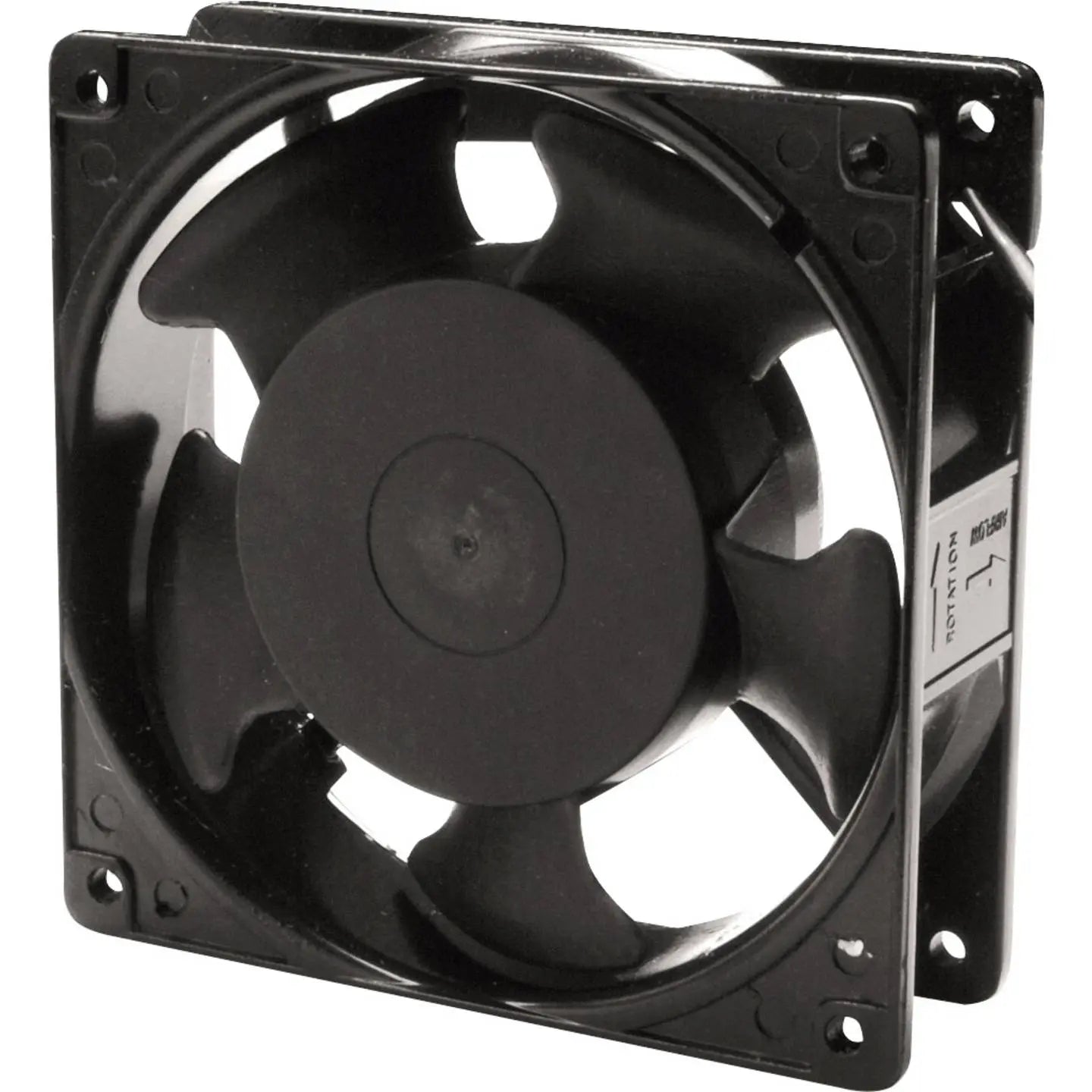 B-Ware Digitus Netzwerkschranklüfter Ersatzlüfter Ventilator 19 Zoll Lüfter Schwarz - 4016032194422