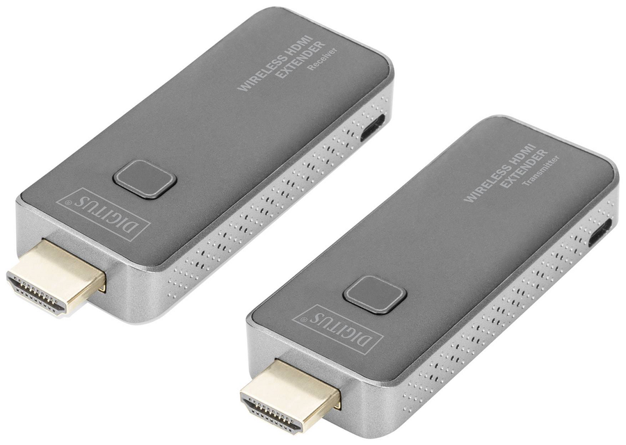 Digitus Hdmi Extender Set Wireless Video Audio Schwarz 50m Plug Play Usb B-Ware - 4016032478744