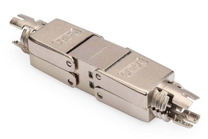 Digitus Rj45 Kupplung Netzwerk Adapter Adapter Cat 6a Verbinder Rohkabel 4 Stück B-Ware