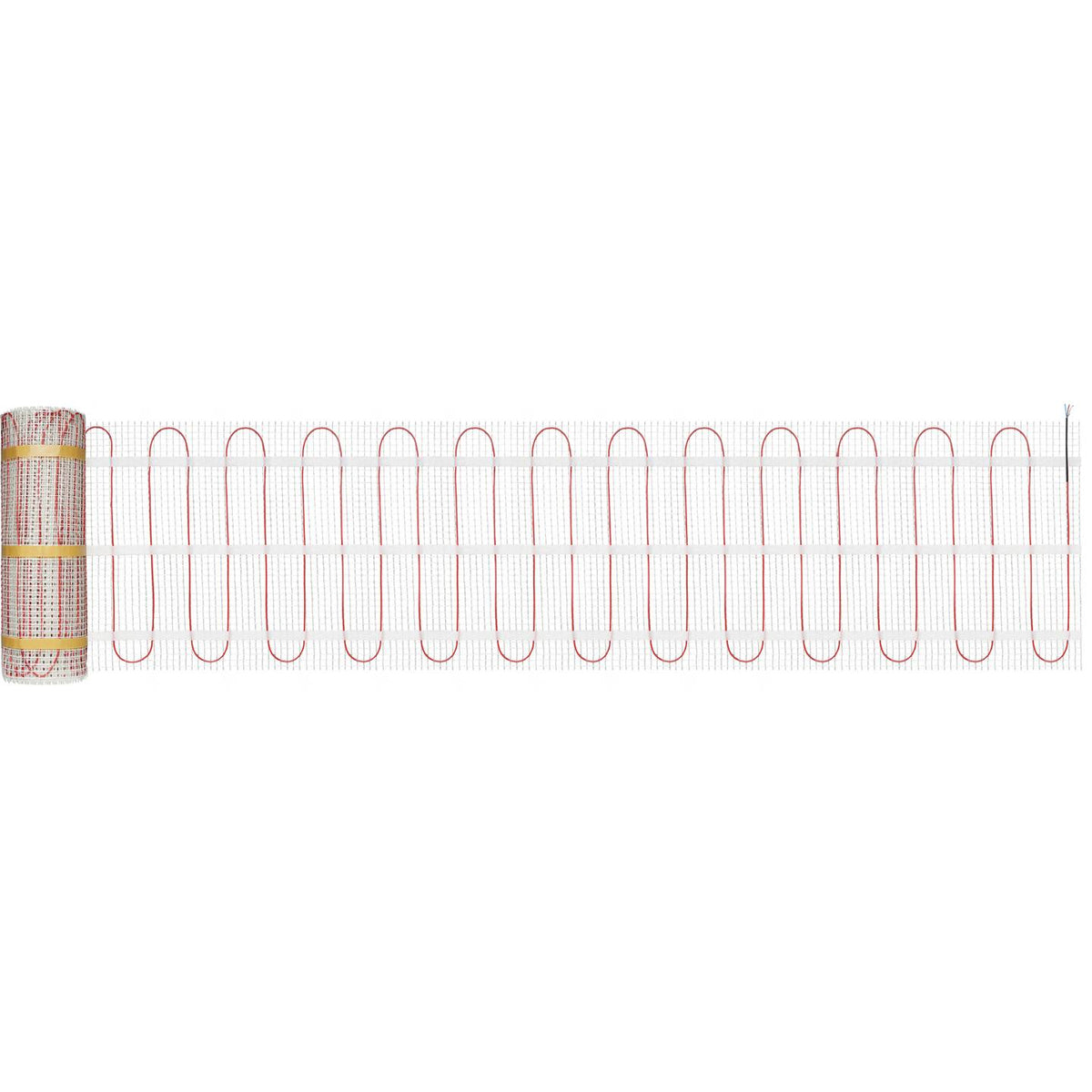 Dimplex Fußbodenheizung Heizmatte Dünnbettheizmatte Set Thermostat 2R 2,1m2 340W - 4015627378131