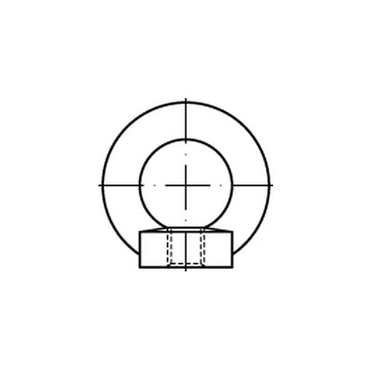 B-Ware Din 582 C Ringmuttern Sicherheitsscheiben ösen C15 E M 30 S 4 Sets - 4043952109755