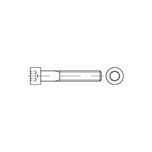 B-Ware Schraube Zylinderschraube Bolzen Innensechskant Feingewinde Din 912 M16x140 25 St
