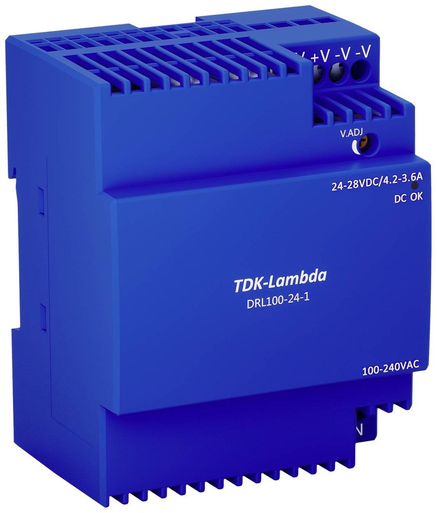 Tdk Lambda Drl100 24 1 Hutschienen Netzteil Stromversorgung B-Ware - 4053199910410