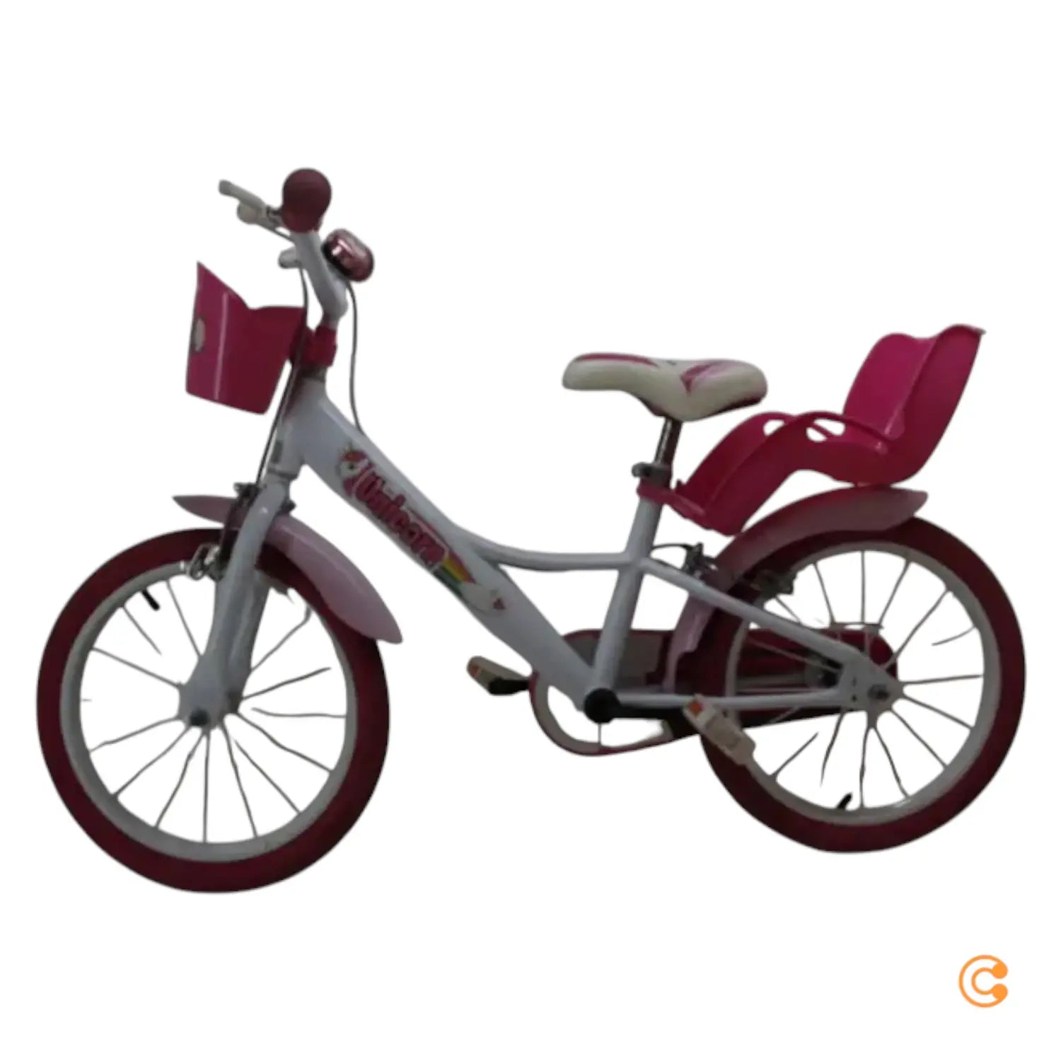 B-Ware Dino Bikes Kinderfahrrad Mädchenfahrrad Fahrrad 16 Zoll Weiß Siehe Text/Foto - 4260053377184
