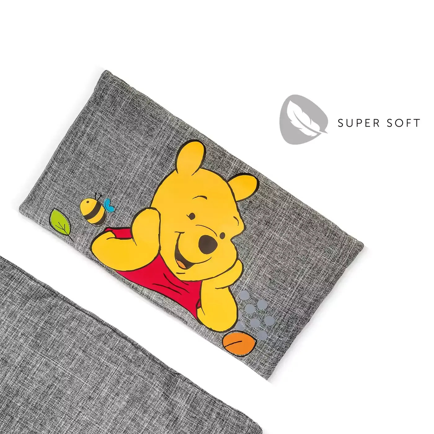 B-Ware Disney Hochstuhlauflage Sitzverkleinerer Baby Deluxe Pooh Grau Alpha Hochstuhl - 4007923667118