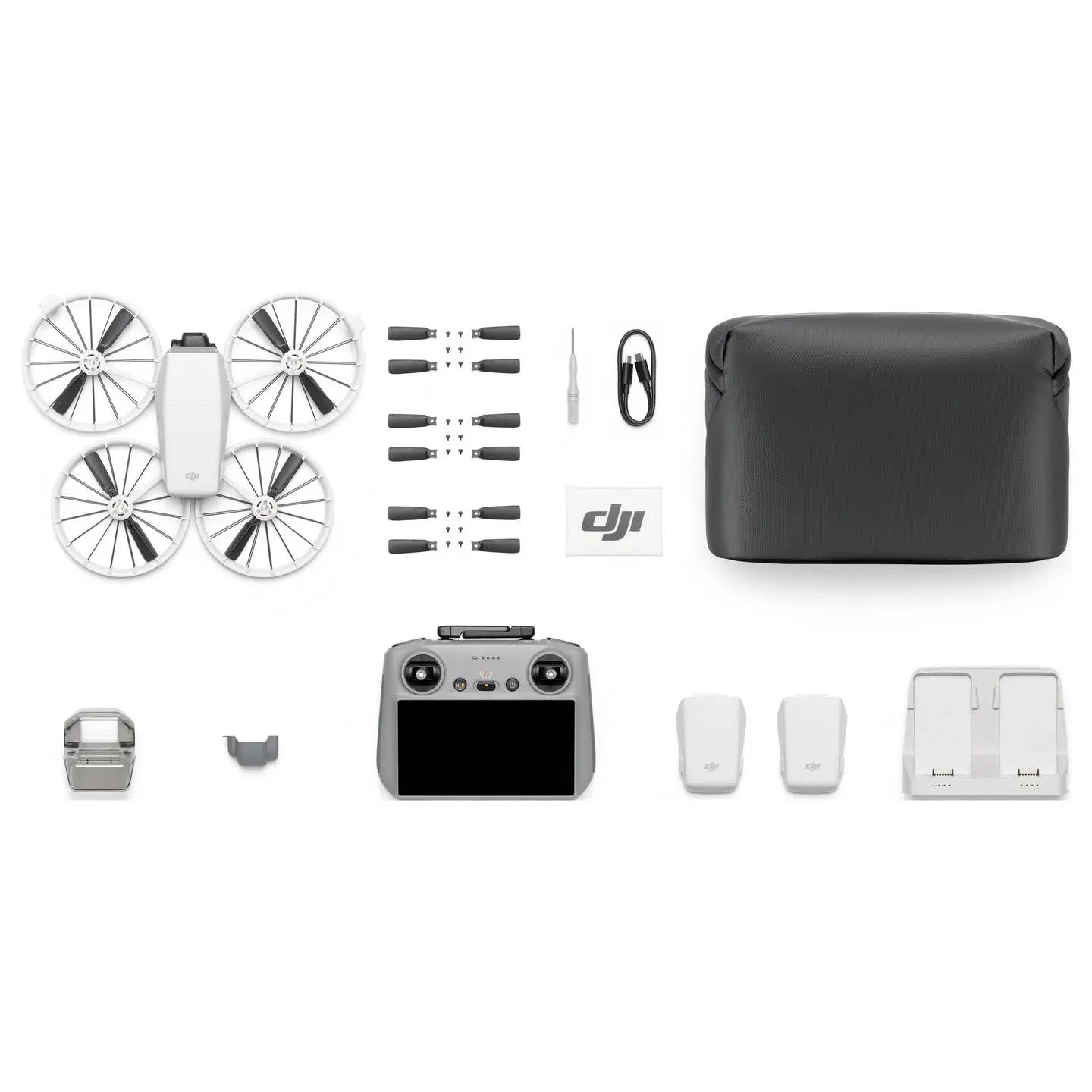 B-Ware Dji Drone Quadrocopter Kamera Flip Fly More Combo Schwarz Weiß Faltbar 48 Mp - 6941565992536