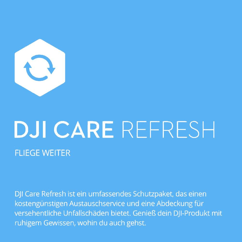 B-Ware Dji Cp.Qt.00008110.01 Care Refresh Service Schutz Auto Drohne Versicherung - 6941565958297