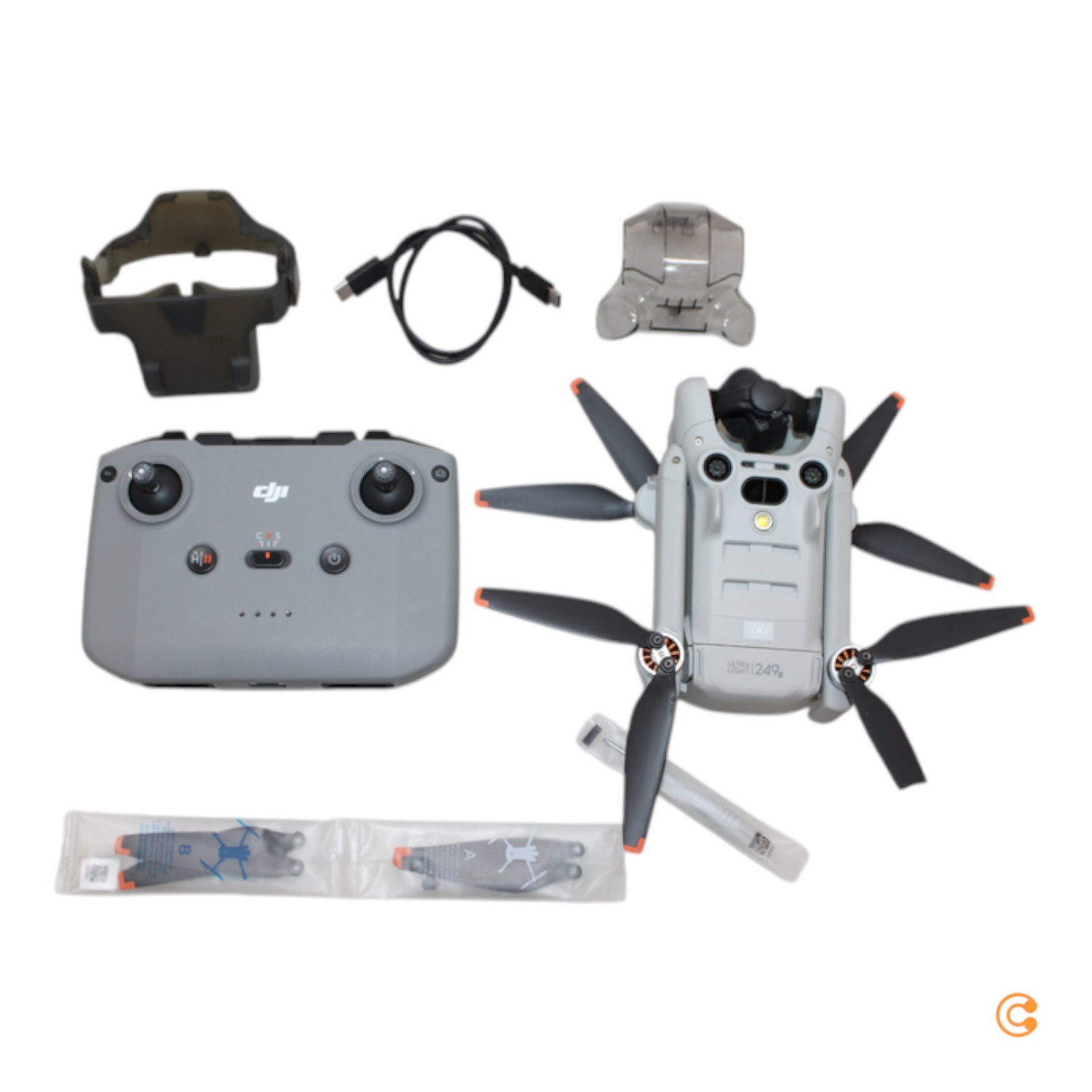 Dji Mini 4 Pro Drohne Quadrocopter Hellgrau Kamera Siehe Text/Foto C-Ware - 6941565969019