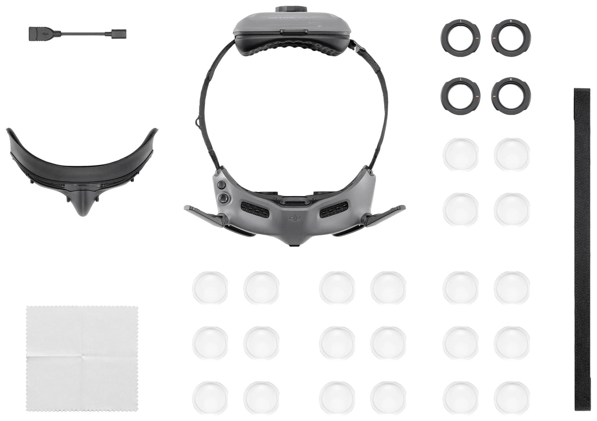 DJI Multicopter-FPV-Brille Passend für Multicopter DJI Drohnenbrille - 6941565946621