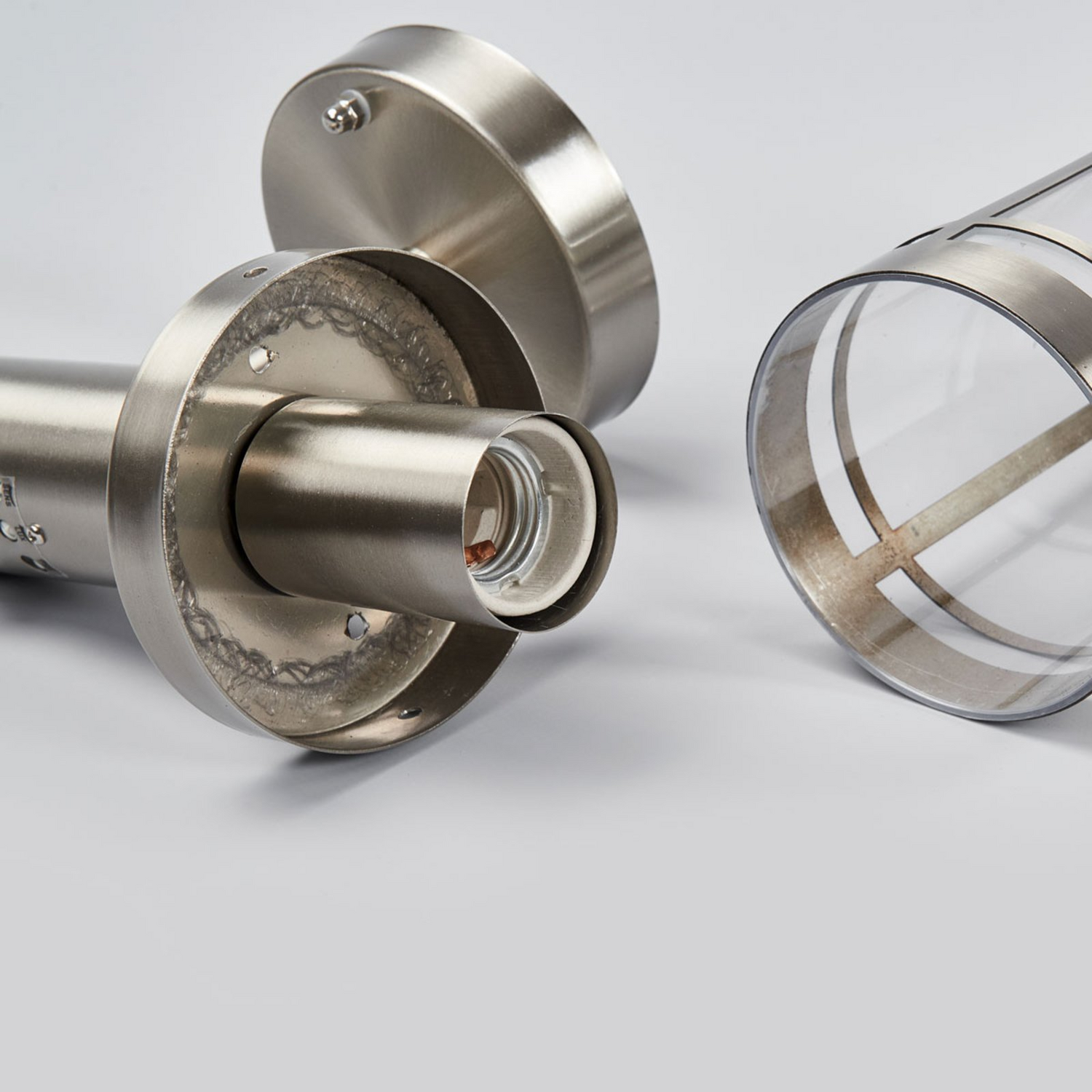 B-Ware Lindby Außenwandleuchte Djori Außenlampe Lampe Leuchte E27 Edelstahl Mit Sen653 - 4251096528725