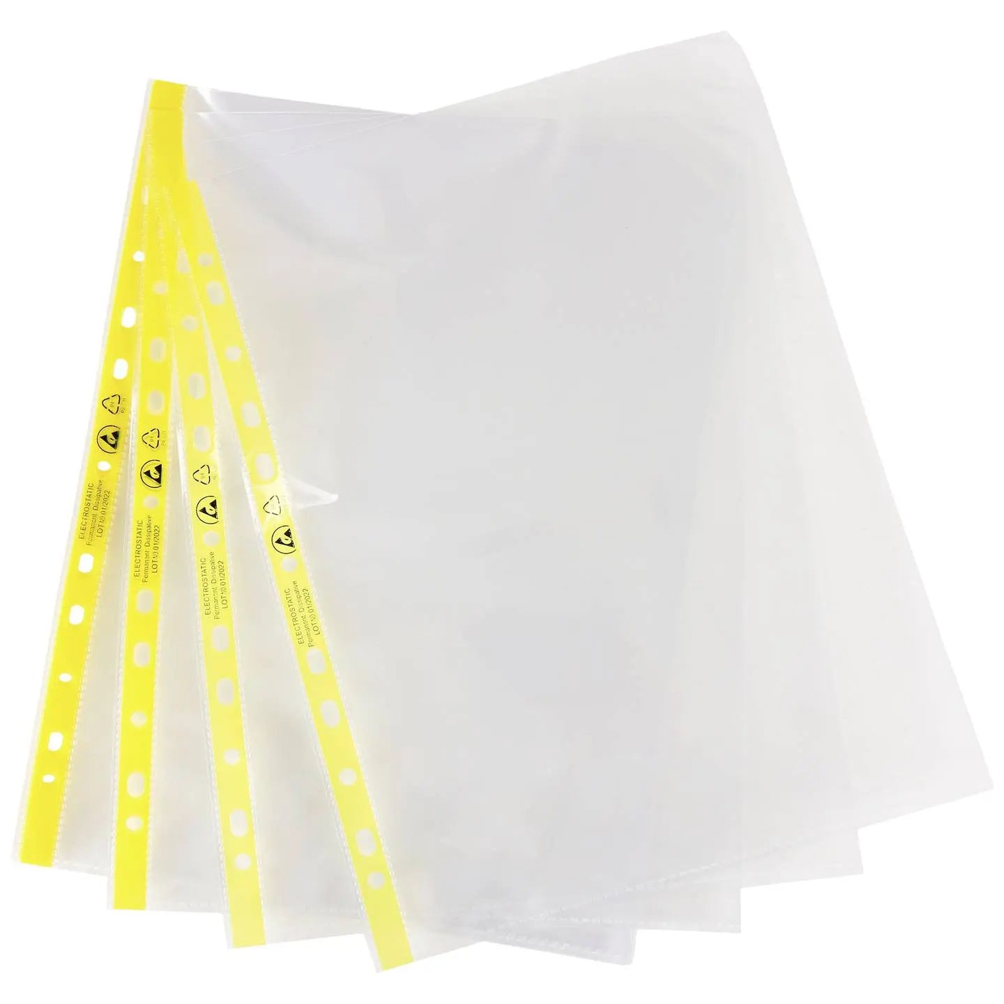B-Ware Antistat Dokumententasche Hülle Esd Tasche Din A4 Transparent Mappe 14 Sets - 2050009633646