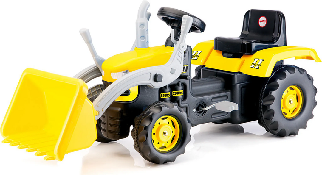 Dolu Baggerfahrzeug Kinderfahrzeug Bagger Lernspielzeug Mit Pedalen Für Kinder  B-Ware - 8690089080516