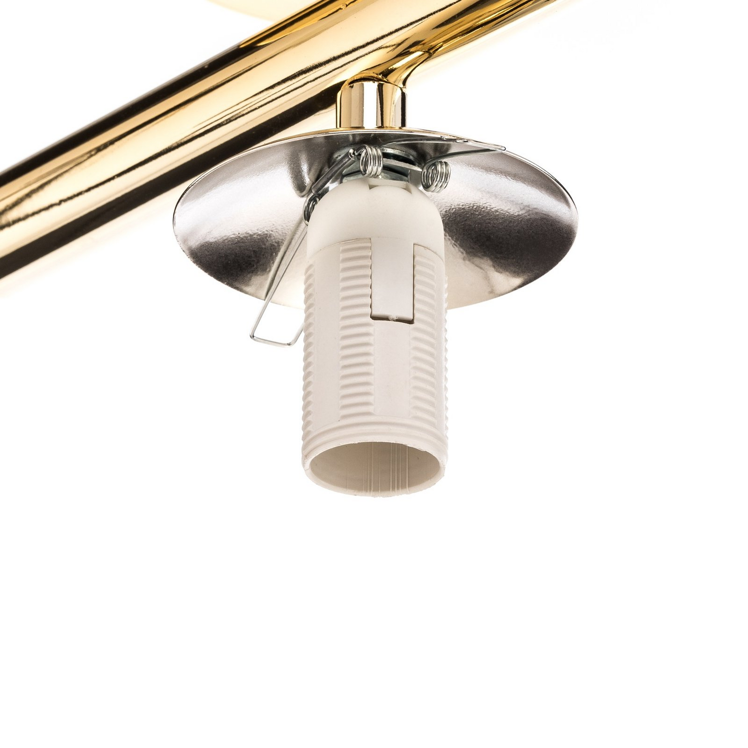 Domiluce Deckenlampe Leuchte Linea Gold Deckenbeleuchtung Einflammig E14 B-Ware - 5905563000885
