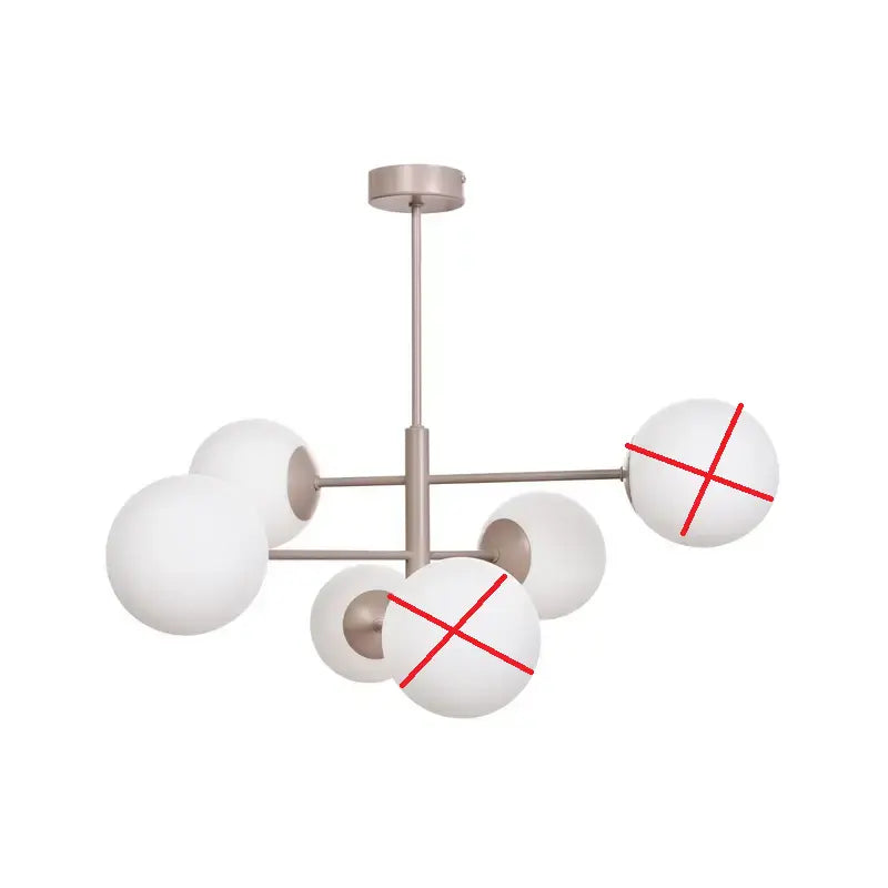 B-Ware Domiluce Hängeleuchte Pendelleuchte Aurora Glasleuchte ø 60 Cm Siehe Text/F593 - 5905563004159