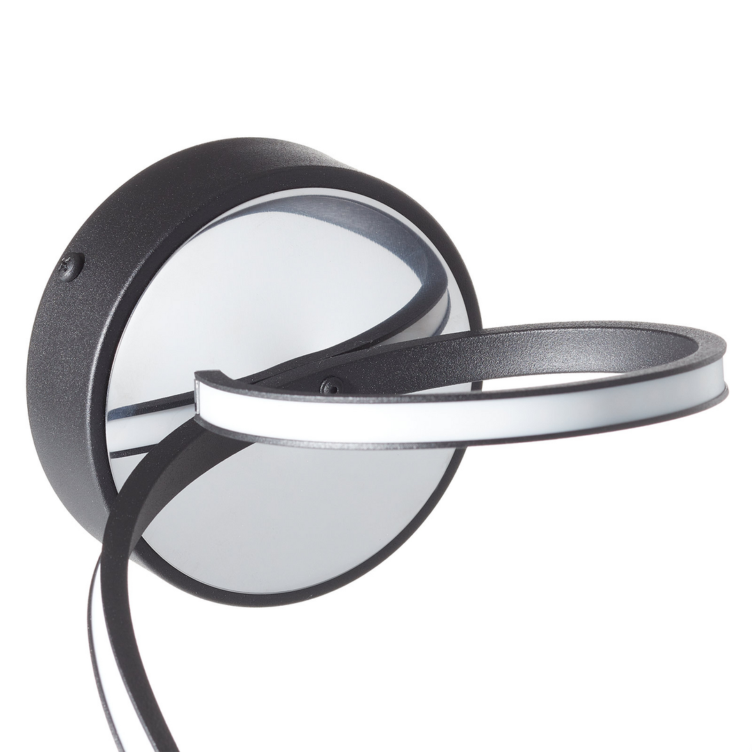 Domiluce Led Wandleuchte Leuchte Lungo Led Wandleuchte Schwarz Fernbedienung B-Ware - 5905563001967