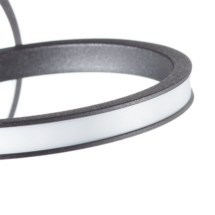 Domiluce Led Wandleuchte Leuchte Lungo Led Wandleuchte Schwarz Fernbedienung B-Ware - 5905563001967