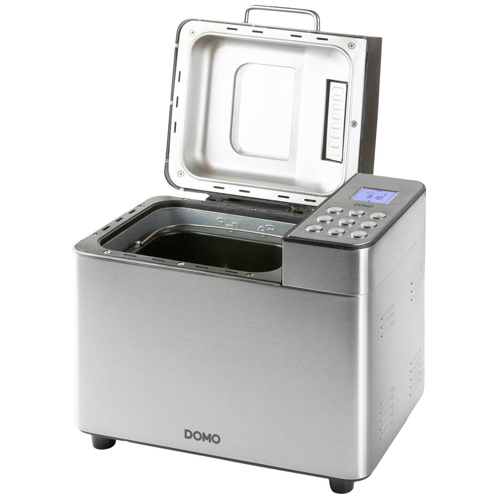 Domo Brotbackautomat Brotmaschine Brotbackautomat 1kg Schwarz Silber Matt B-Ware