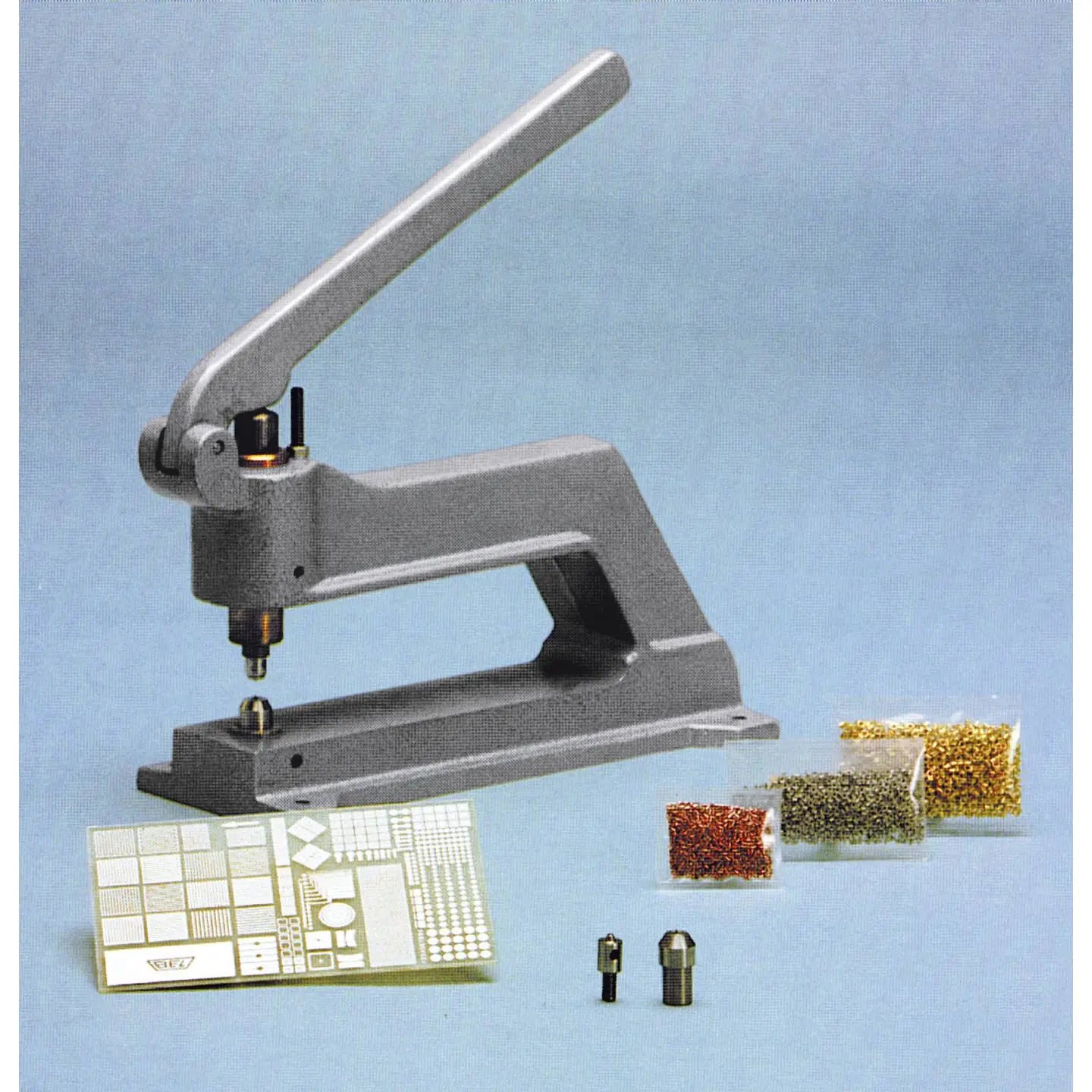 B-Ware Bungard Handhebelpresse Durchkontaktierung Presse Aluminium Stahl Ohne Zubehör - 4016138147124