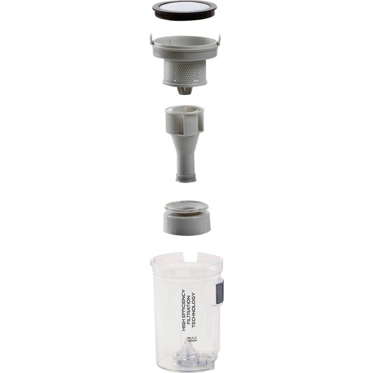 Domo Staubsauger Handstaubsauger Stielsauger Weiß Filter Wandbefestigung DO237SV - 5411397145352