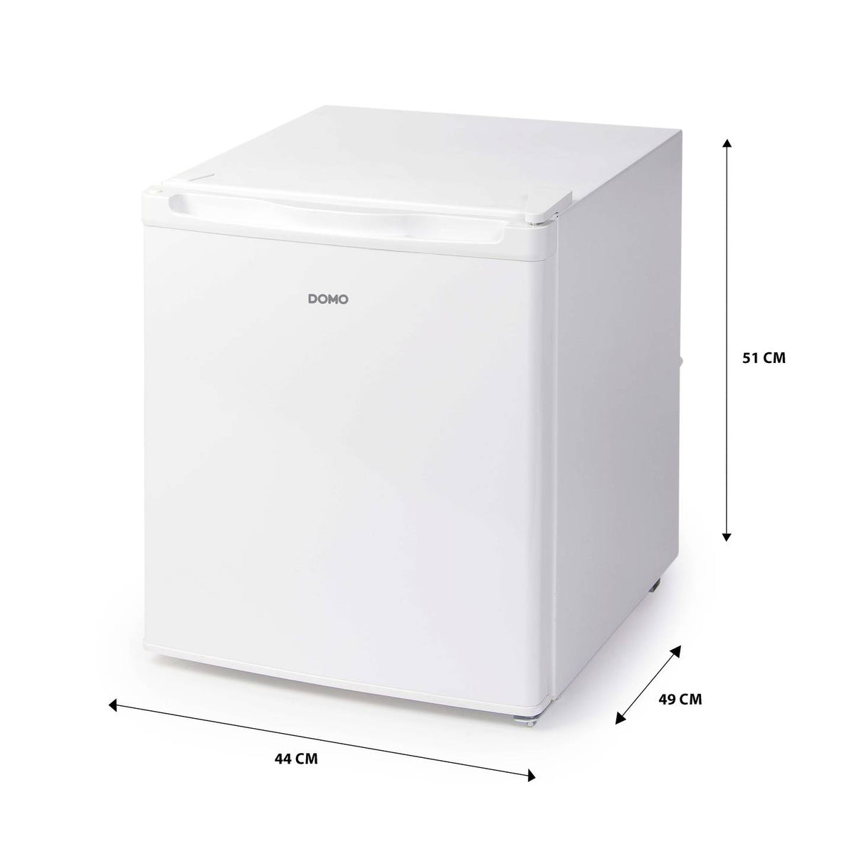 DOMO Gefrierschrank Kühlgerät EEK D Standgerät 33 l Weiß - 5411397158130