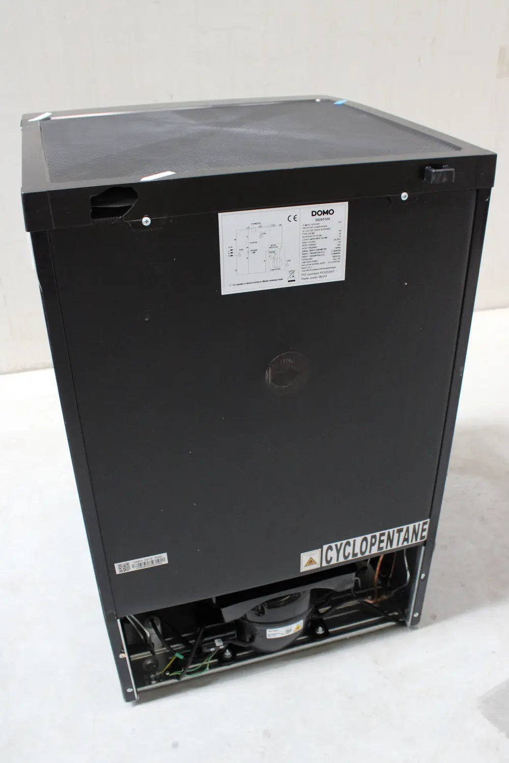 B-Ware Domo Do91124 Kühlschrank Minibar 108l Standgerät Schwarz Siehe Text/Foto - 5411397157607
