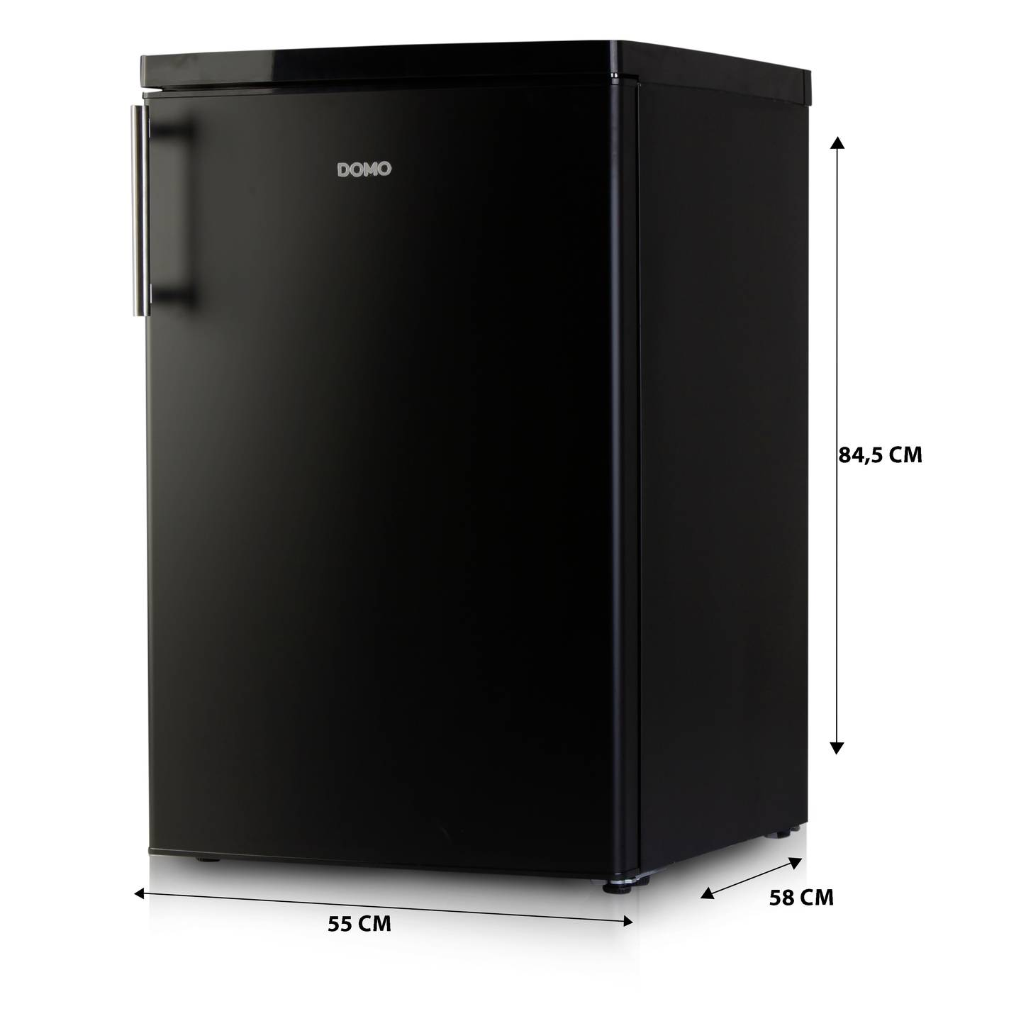 B-Ware Domo Do91124 Kühlschrank Kühlgerät Minibar 108l Standgerät Schwarz Matt - 5411397157607